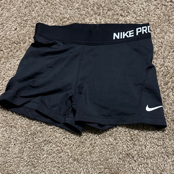 Nike Pants - Nike Women's Black Nike Pro Athletic Shorts